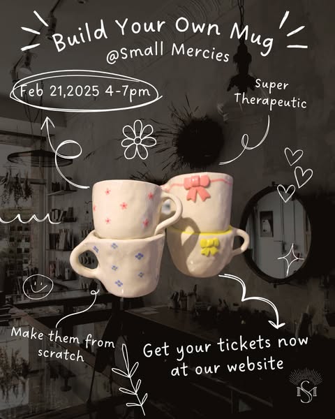 Mug Workshop Ticket