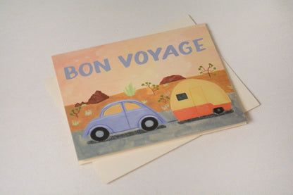 'Bon Voyage' Card