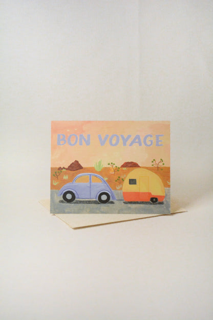 'Bon Voyage' Card