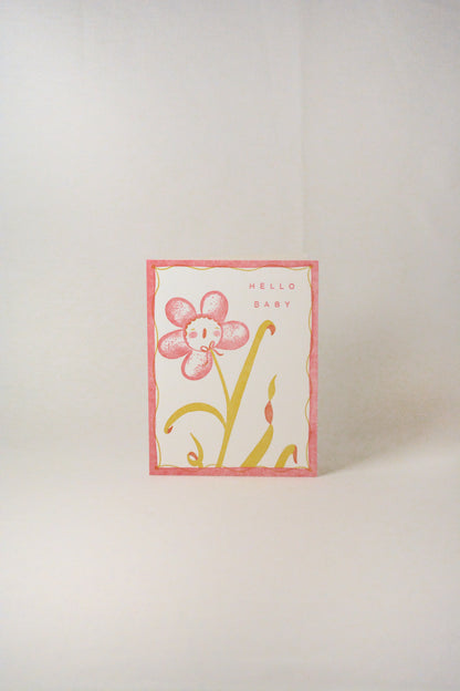 'Hello Baby' Card