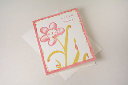 'Hello Baby' Card