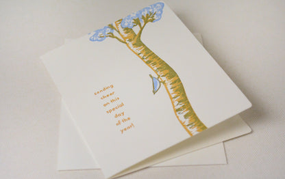 'Sending Cheer' Card