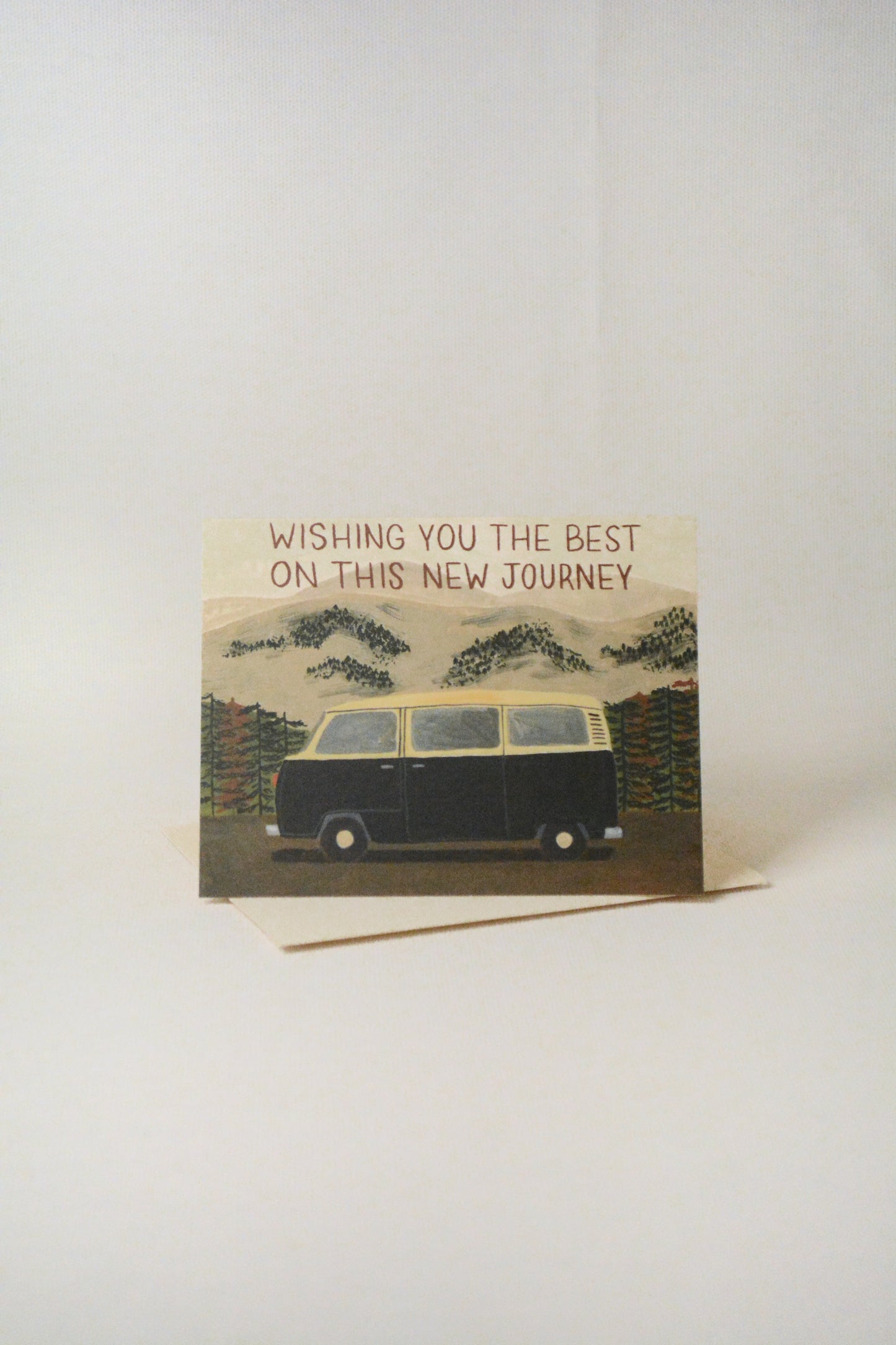 'Wishing You The Best on New Journey' Card