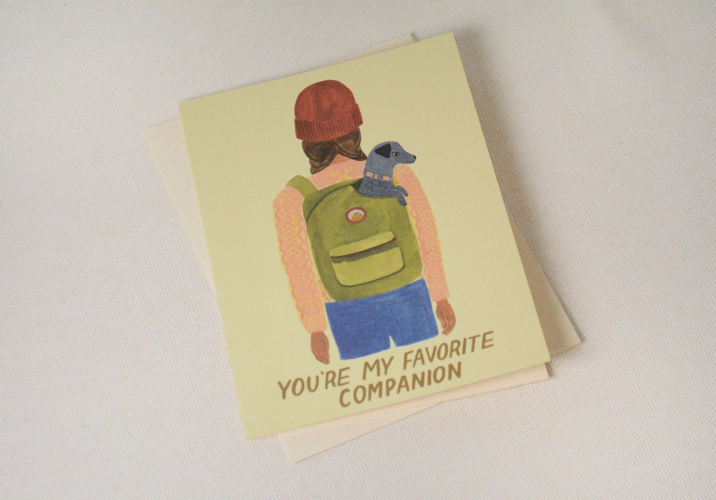 'You're My Favorite Companion' Card