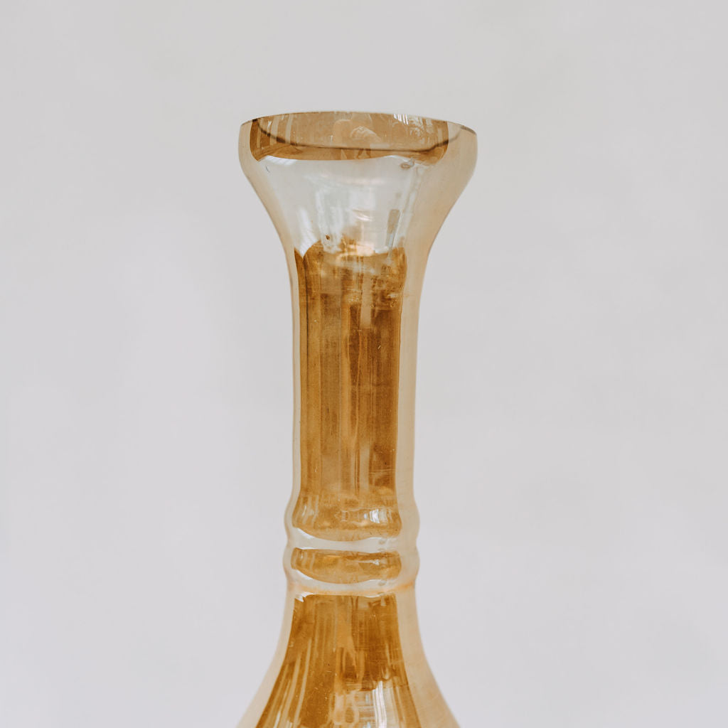Gold Glass Vase